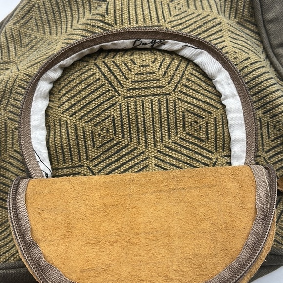 Bhrayna Bags Croc Canvas Backpack BRN2487C